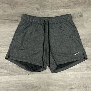 Nike Women’s Charcoal Athletic Shorts XS Fold Over Waistband